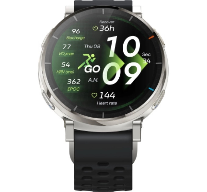 Amazfit Смарт-годинник Amazfit Active 3 Premium W2559GL1N Срібний (1193746)