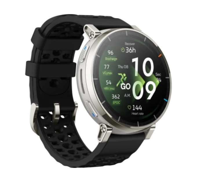 Amazfit Смарт-годинник Amazfit Active 3 Premium W2559GL1N Срібний (1193746)