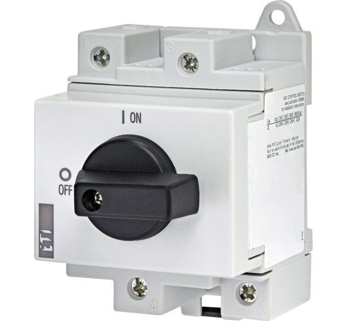 ETI Вимикач навантаження ETI LS 32 SMA A2 2р "1-0" 32A 1500V DC (4660062)