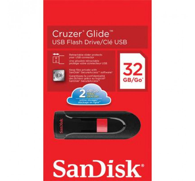 USB флеш накопичувач SanDisk 32Gb Cruzer Glide (SDCZ60-032G-B35)