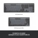 Logitech Клавіатура Logitech MX Mechanical Wireless Illuminated Performance Graphite (920-010757)