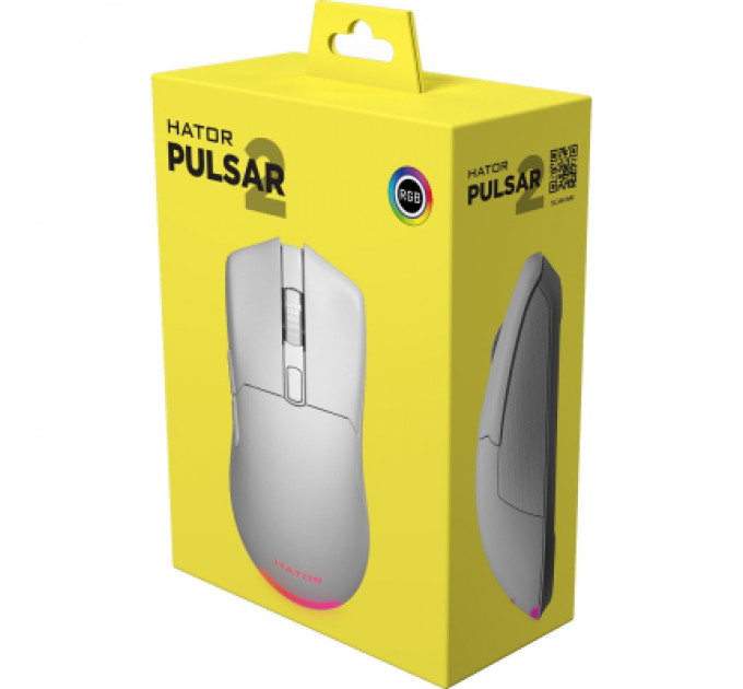 Мишка Hator Pulsar 2 USB White (HTM-511)