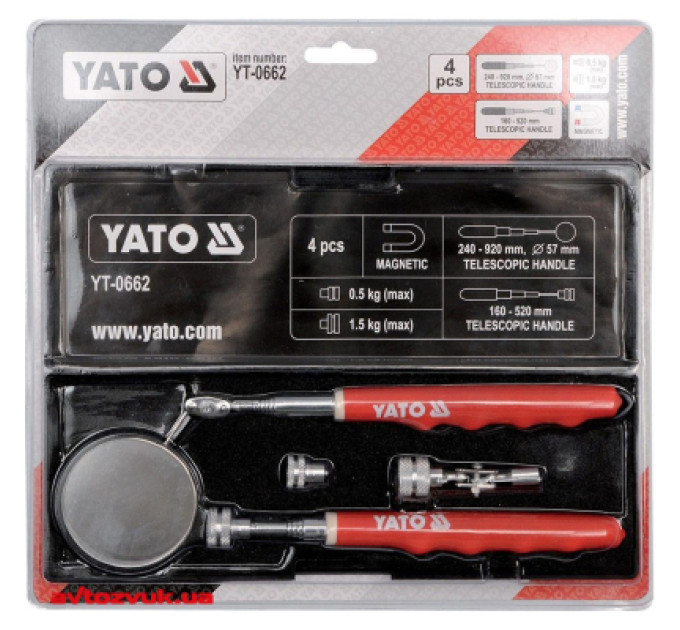 Yato Дзеркало інспекційне Yato YT-0662
