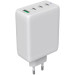 Canyon Зарядний пристрій Canyon CU100ACC GaN 100W 3xPD 1xQC EU White (CNS-CUW100ACC)