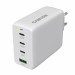 Canyon Зарядний пристрій Canyon CU100ACC GaN 100W 3xPD 1xQC EU White (CNS-CUW100ACC)
