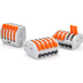 Voltronic З'єднувач кабелю 5-pin аналог WAGO K222-415, 15штпак Voltronic (K222-415/15)