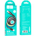 HOCO Дата кабель USB 2.0 AM to Lightning 1.2m 2.4A nylon aluminum U110 black HOCO (6931474770561)