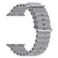 Armorstandart Ремінець до смарт-годинника Armorstandart Ocean Band для Apple Watch 49/46/45/44/42 (Series 1-3) Cloudy Grey (ARM85141)
