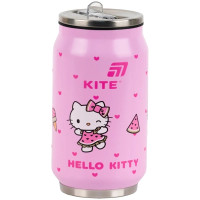 Поїльник-непроливайка Kite Hello Kitty термочашка з трубочкою, 350 мл (HK25-1263)