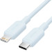 Vention Дата кабель USB-C to Lightning 1.0m PD27W PVC blue Vention (LAKSF)