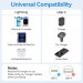 Vention Дата кабель USB-C to Lightning 1.0m PD27W PVC blue Vention (LAKSF)