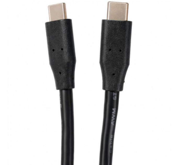 Kingda Дата кабель USB-C to USB-C 2.0m 60W black Kingda (KD-UCUC3002-2m)