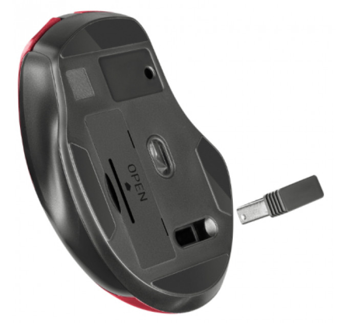 Мишка Defender Prime MB-053 Silent Wireless Red (52052)