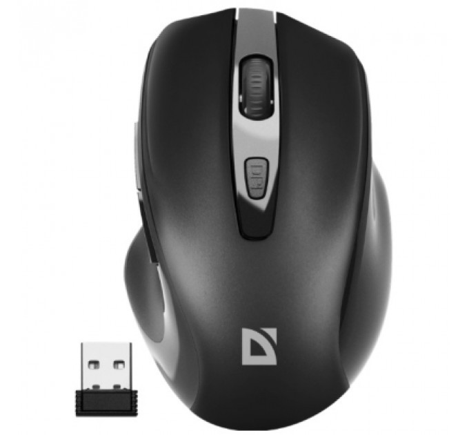 Мишка Defender Prime MB-053 Silent Wireless Black (52053)