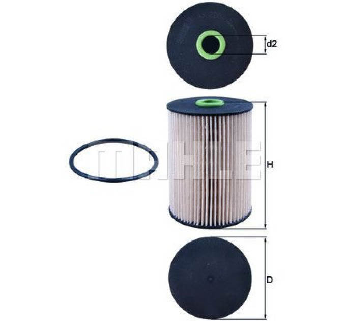 Mahle Фільтр паливний Mahle KX228DECO