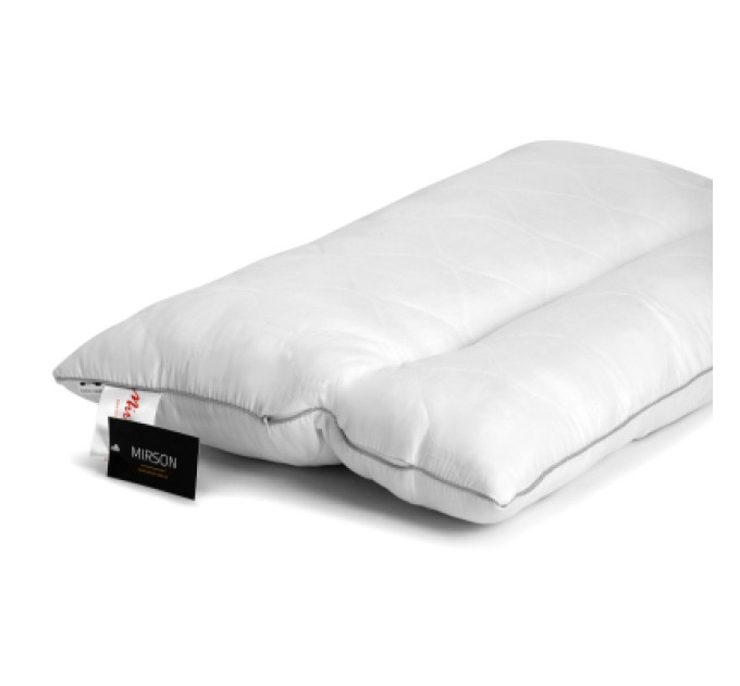 MirSon Подушка MirSon ортопедична Deluxe Eco Silver 181 Середня 50x70 см (2200000398529)