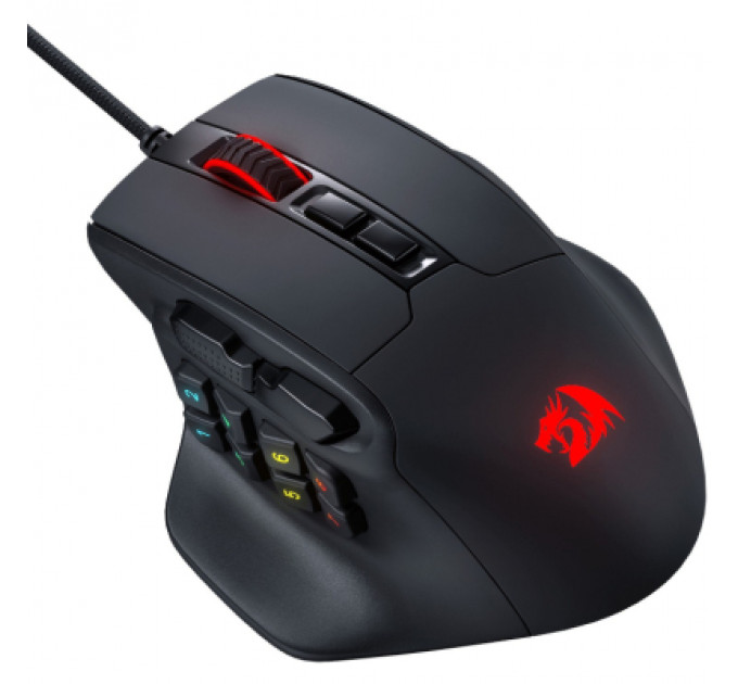 Мишка Redragon Aatrox MMO USB Black (71276)