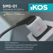 IKOS Розумна розетка Ikos SMS-01 White (0009-CSS)