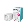 IKOS Розумна розетка Ikos SMS-01 White (0009-CSS)