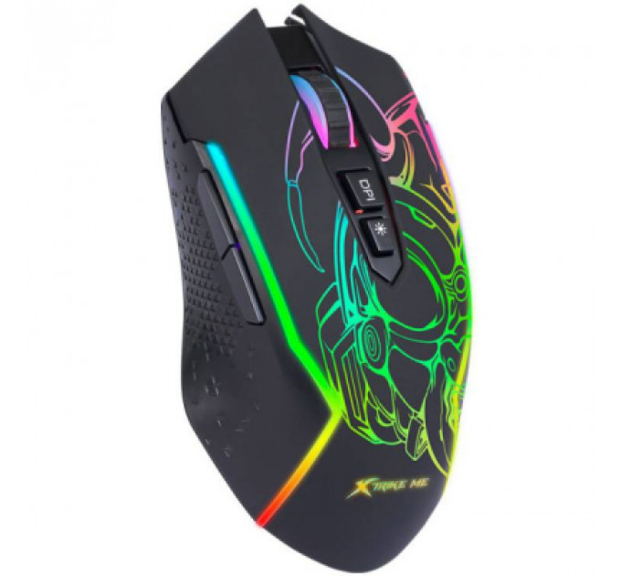 Мишка Xtrike ME GM-327 USB RGB Black (GM-327)