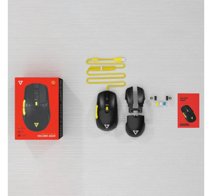 Мишка Modecom Jager Volcano RGB Hot-Swap Custom USB Black (M-MC-JAGER-100)