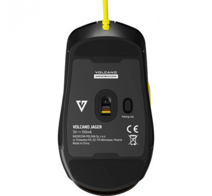 Мишка Modecom Jager Volcano RGB Hot-Swap Custom USB Black (M-MC-JAGER-100)