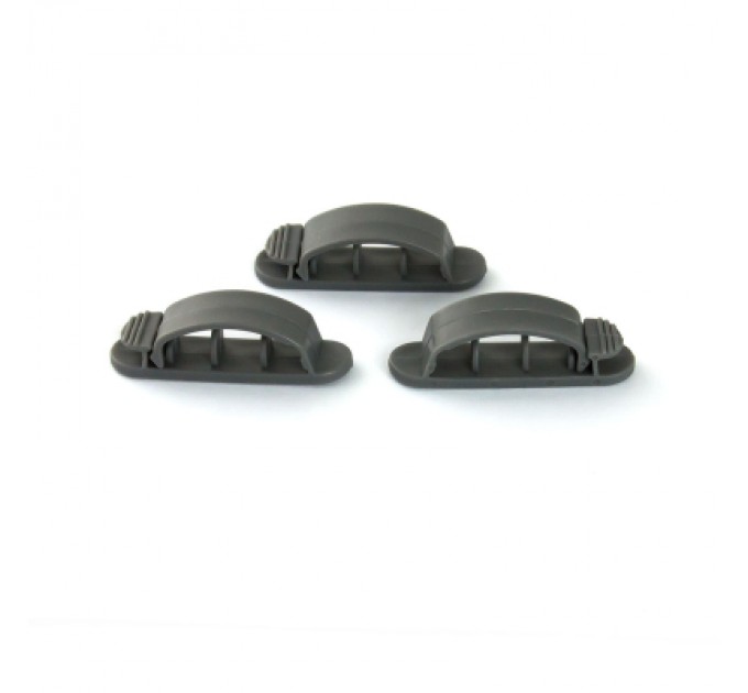 Тримач для кабелю Piko CC-912 3 pcs gray color (1283126476877)