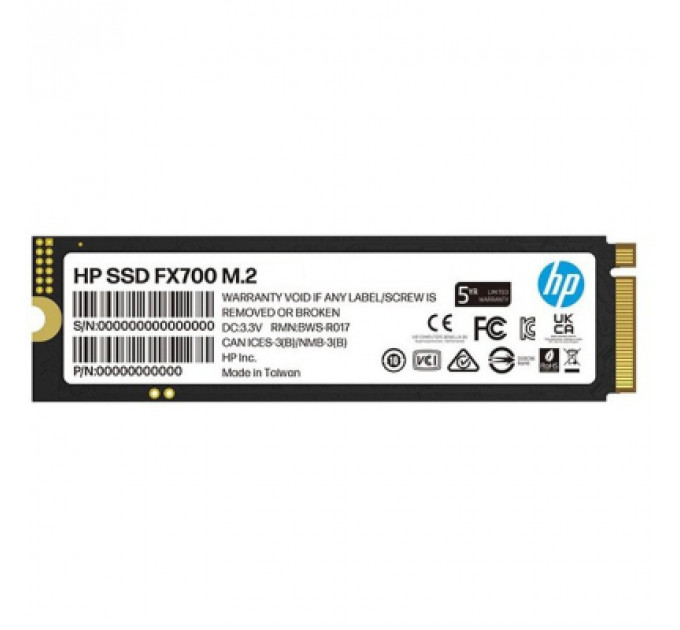Накопичувач SSD M.2 2280 512GB FX700 HP (8U2N1AA)