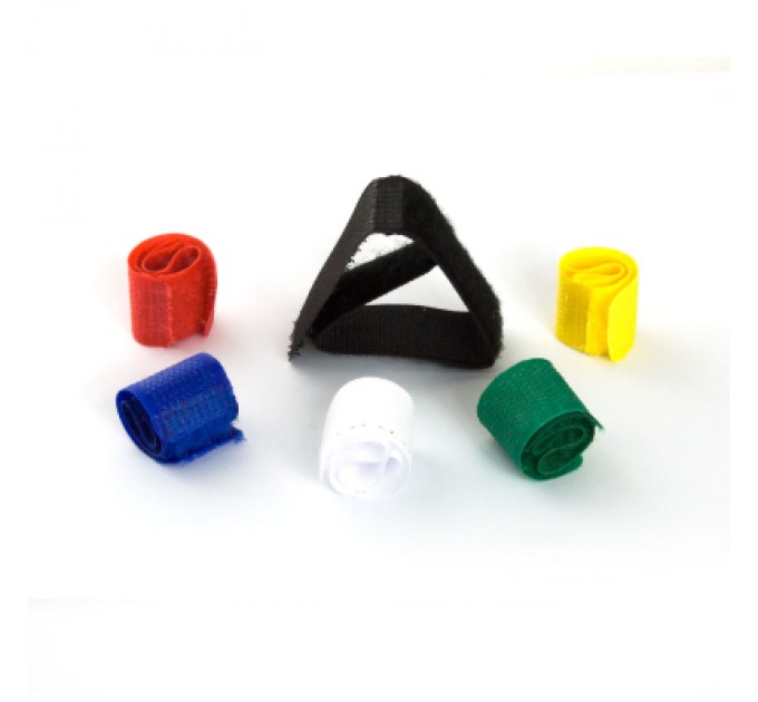 Тримач для кабелю Piko CC-918 6 polyester clasp, set of different colors (1283126476891)