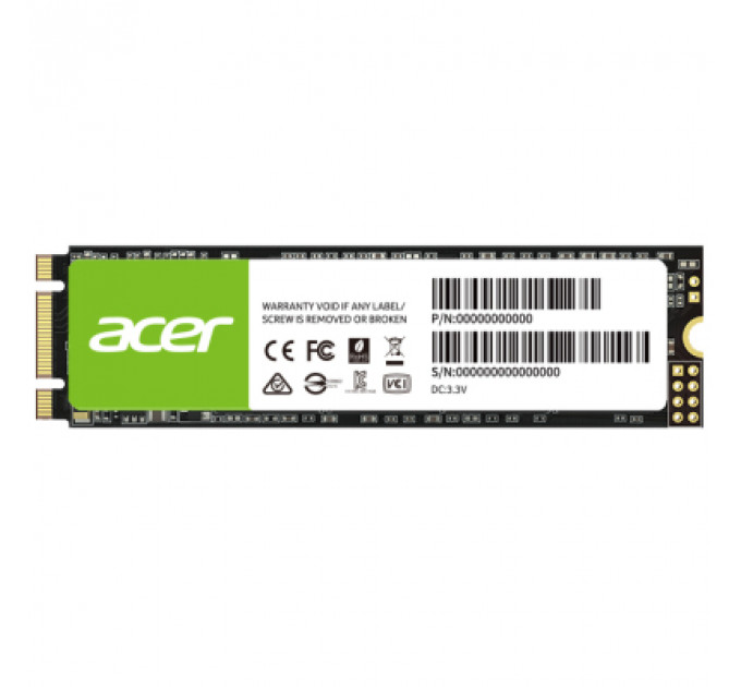 Накопичувач SSD M.2 2280 500GB FA200 Acer (BL.9BWWA.123)