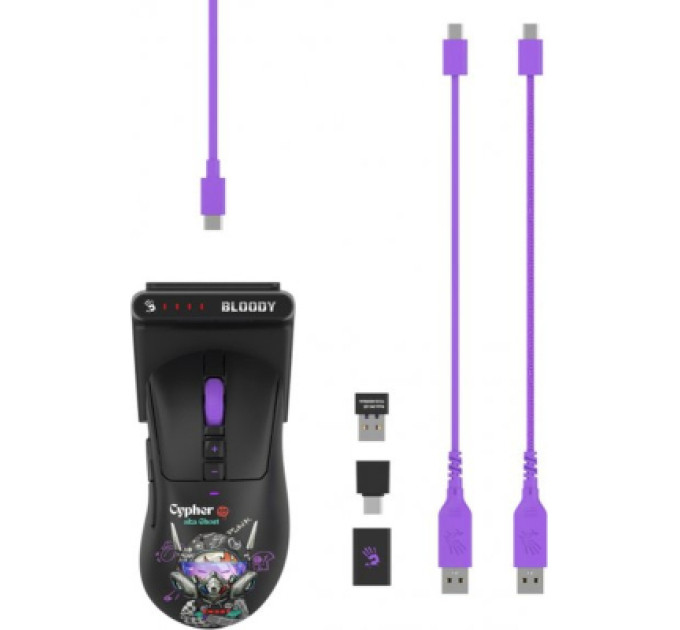 A4Tech Мишка A4Tech Bloody R73 Ultra Duo Wireless Cypher Ghost (4711421002370)
