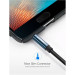 Ugreen Кабель мультимедійний 3.5mm M to 3.5mm F 1.0m AV118 blue Ugreen (40673)