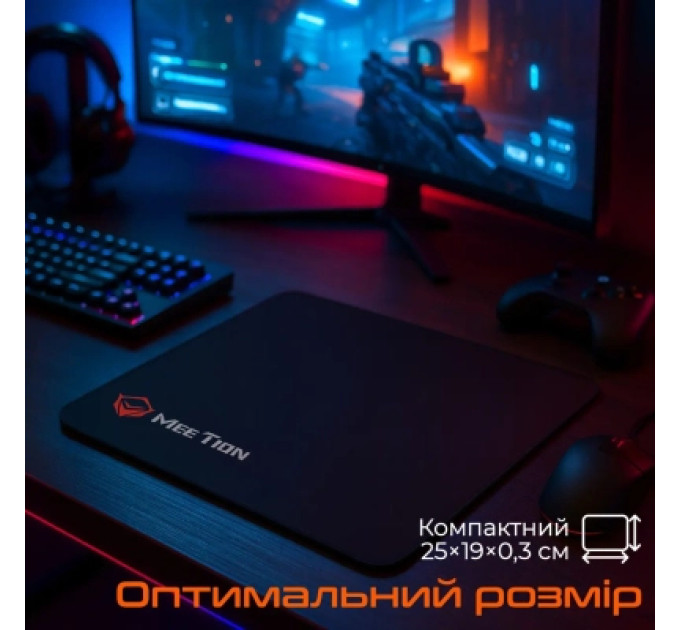 Meetion Килимок для мишки Meetion PD015 Black (MT-PD015-A)