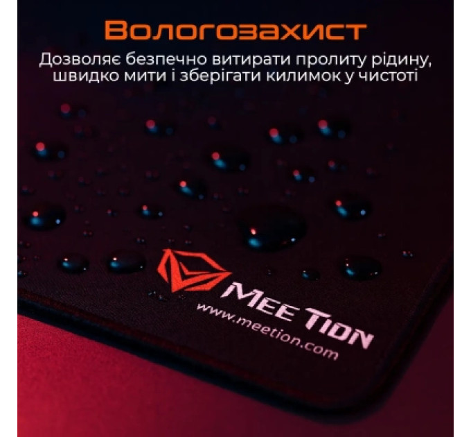 Meetion Килимок для мишки Meetion PD015 Black (MT-PD015-A)