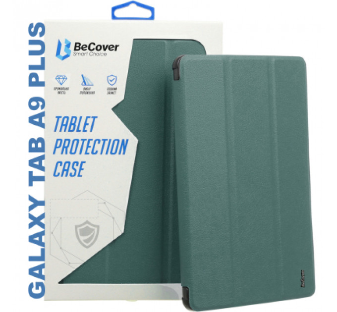 Чохол до планшета BeCover Smart Case Samsung Tab A9 Plus SM-X210/SM-X215/SM-X216 11.0" Dark Green (710307)