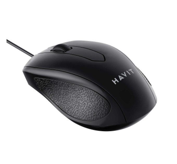 Havit Мишка Havit MS80 USB Black (6939119036607)