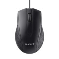 Havit Мишка Havit MS80 USB Black (6939119036607)