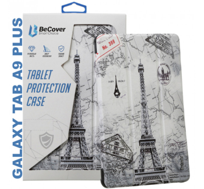 Чохол до планшета BeCover Smart Case Samsung Tab A9 Plus SM-X210/SM-X215/SM-X216 11.0" Paris (710316)