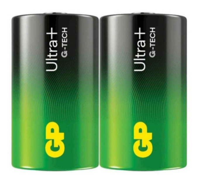 Gp Батарейка Gp D GP Ultra Plus LR20 (Shrink) * 2 (13AUP21-S2 / 4891199219269)