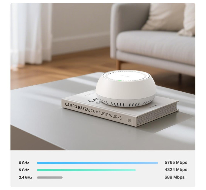 TP-Link Mesh-система, (3 шт в упак), Deco BE65-PoE(3-pack) TP-LINK
