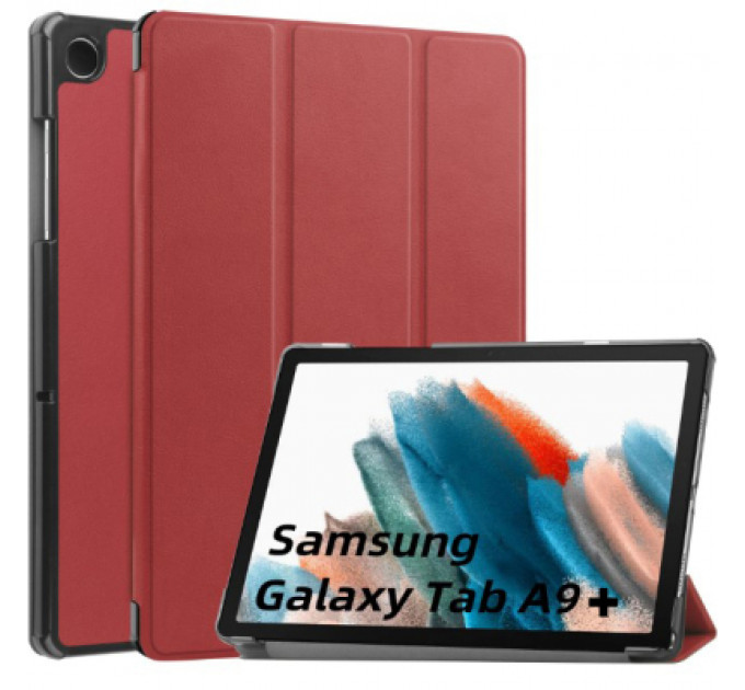 Чохол до планшета BeCover Smart Case Samsung Tab A9 Plus SM-X210/SM-X215/SM-X216 11.0" Red Wine (710311)