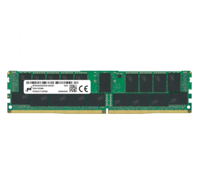 Micron Модуль пам'яті для сервера DDR4 32GB ECC RDIMM 3200MHz 2Rx8 1.2V CL22 Micron (MTA18ASF4G72PDZ-3G2R)