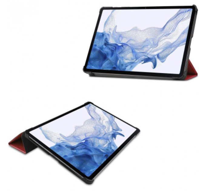 Чохол до планшета BeCover Smart Case Samsung Tab S9 (SM-X710/SM-X716)/S9 FE (SM-X510/SM-X516B) 11.0" Red Wine (709893)