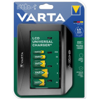 Зарядний пристрій для акумуляторів Varta LCD universal Charger Plus (57688101401)