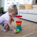 Fat Brain Toys Розвиваюча іграшка Fat Brain Toys Пірамідка гвинтова тактильна SpinAgain (F110ML)