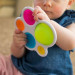 Fat Brain Toys Брязкальце Fat Brain Toys прорізувач і тактильна іграшка Натисни кулю dimpl (F192ML)