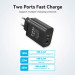 Vention Зарядний пристрій Vention 2xUSB 38W (USB-C+USB-A) PD+QC3.0 black (FBIB0-EU)