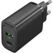 Vention Зарядний пристрій Vention 2xUSB 38W (USB-C+USB-A) PD+QC3.0 black (FBIB0-EU)