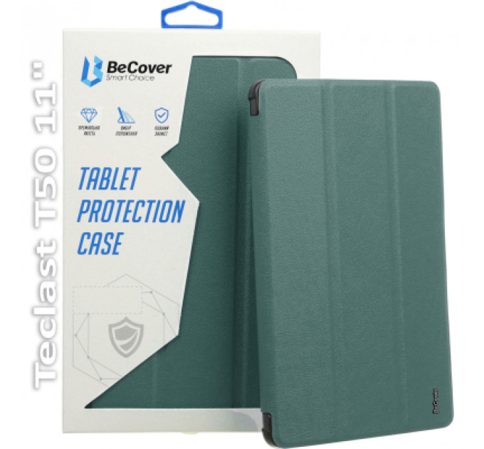 Чохол до планшета BeCover Smart Case Teclast T50 2022 11" Dark Green (709898)