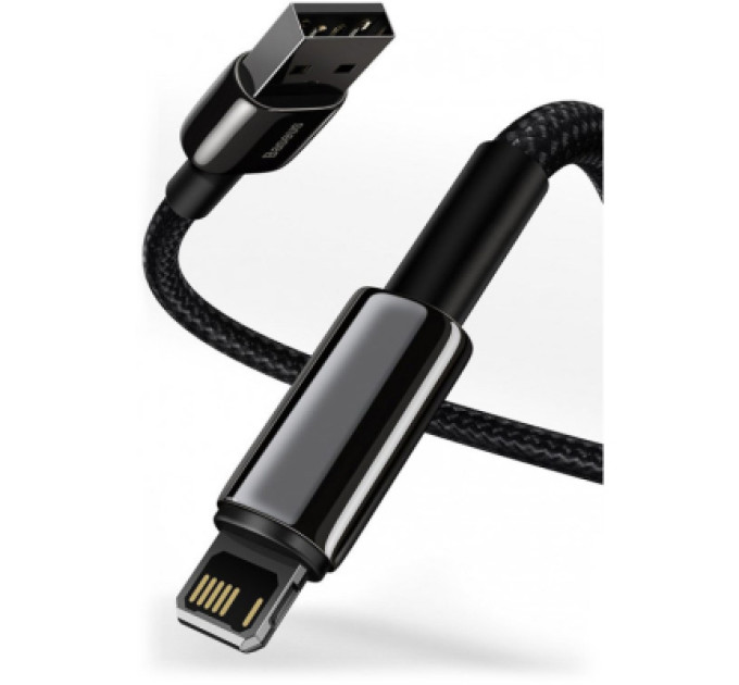 Baseus Дата кабель USB 2.0 AM to Lightning 2.0m 2.4A black Baseus (CALWJ-A01)